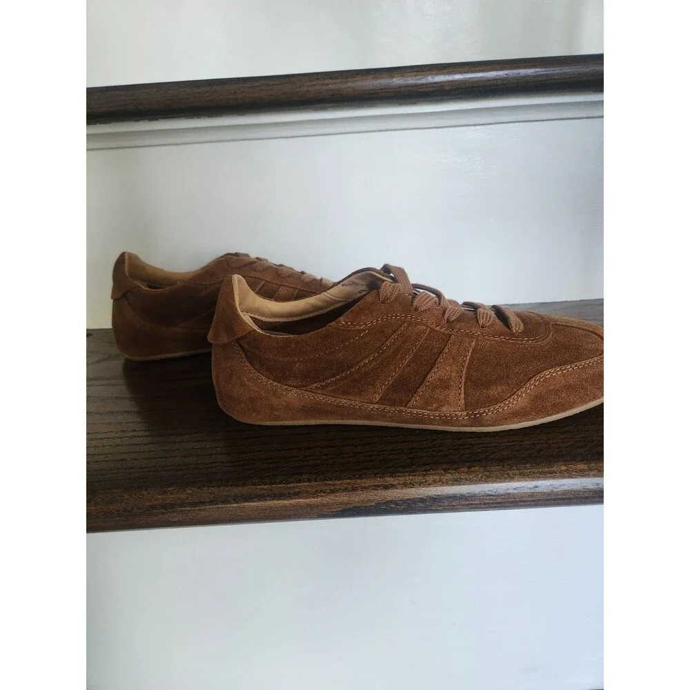 NEW Madewell The Oaklynne Sneaker Russet Size 7  EU 38 $148 NZ737 Current Season